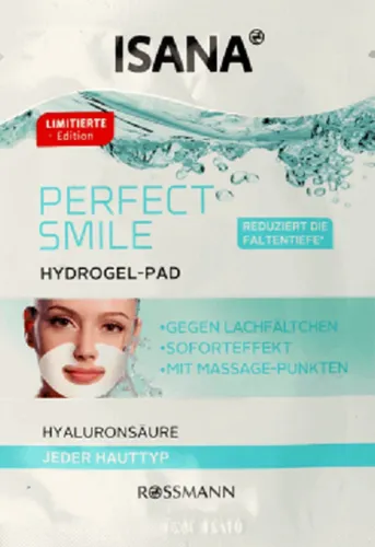 Isana Perfect Smile Hydrogel - Pad (Maska hydrożelowa)