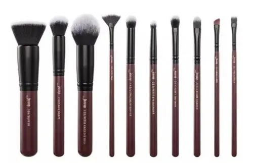 Jessup Plum Queen Set T259 (Zestaw 10 pędzli do makijażu)