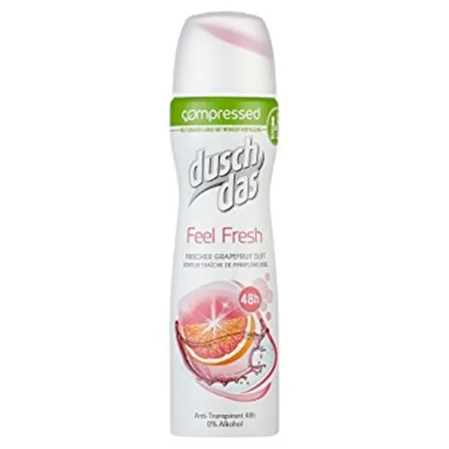 Duschdas Feel Fresh, Grapefruit Anti-Transpirant 48h (Dezodorant antyperspiracyjny w sprayu)