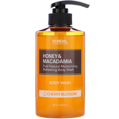 Kundal Honey & Macadamia Body Wash Cherry Blossom (Kwiat Wiśni, Żel pod prysznic)