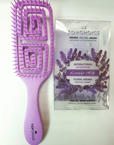 Top Choice Aroma Line, Hair Brush Antibacterial (Zapachowa antybakteryjna szczotka do włosów (różne rodzaje)) - 3
