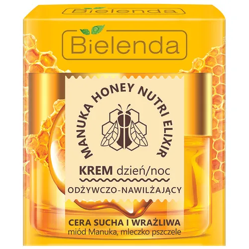 Bielenda Manuka Honey Nutri Elixir, Odżywczo – nawilżający krem dzień/ noc - 2