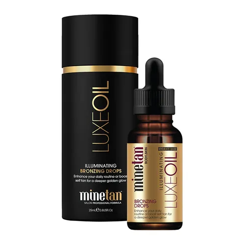 MineTan Illuminating Luxe Oil (Kropelki samoopalające)