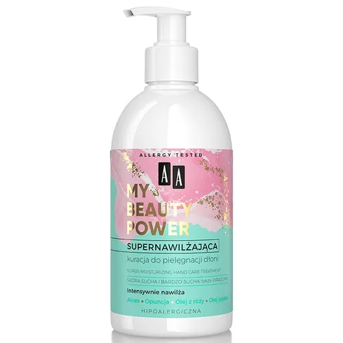 AA My Beauty Power, Supernawilżająca kuracja do pielęgnacji dłoni