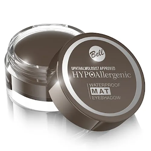 Bell HYPOAllergenic Waterproof Mat Eyeshadow (Hypoalergiczny wodoodporny matowy cień do powiek) - 1