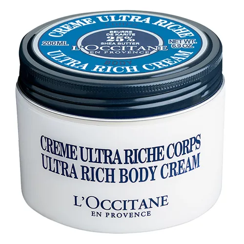 L'Occitane Creme Ultra Riche Corps (Silnie nawilżający krem do ciała z masłem shea)