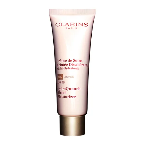 Clarins HydraQuench, Crème de Soins Teintée Désaltérante SPF 15 [Tinted Moisturiser] (Krem koloryzujący do twarzy)