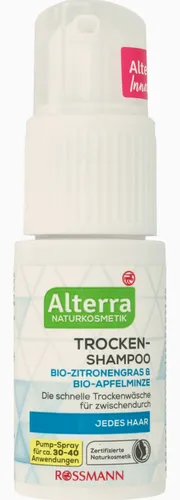 Alterra Trocken Shampoo Bi-Zitrnengras & bio-Apfelminze (Suchy szampon `Bio-trawa cytrynowa & bio-mięta jabłkowa`) - 1