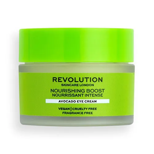 Revolution Skincare Nourishing Boost Avocado Eye Cream (Nawilżający krem pod oczy skóra sucha i odwodniona)