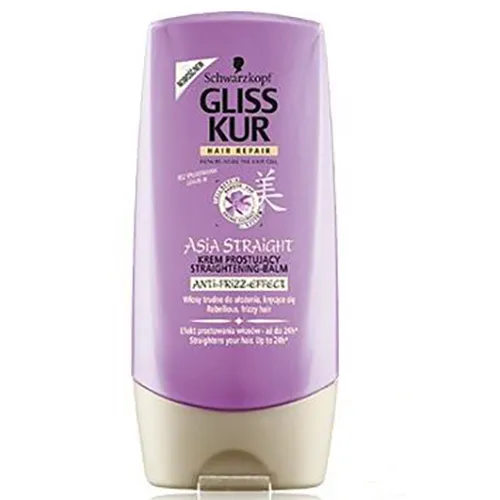 Schwarzkopf Gliss Asia Straight, Krem prostujący bez spłukiwania