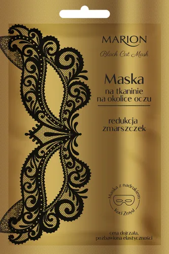 Marion Maska na tkaninie na okolice oczu `Koci zmysł`