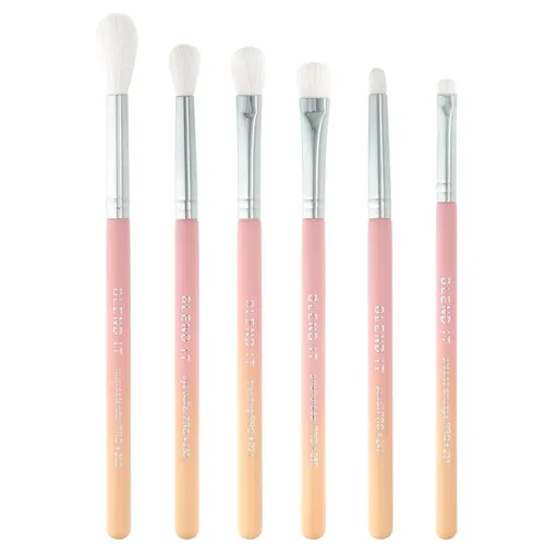 Blend it! Pro, Pink Sunset Eyes, Brush Set (Zestaw pędzli do oczu)