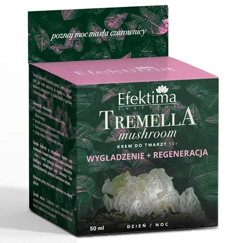 Efektima Tremella, Krem do twarzy 50+ `Wygładzenie i regeneracja`