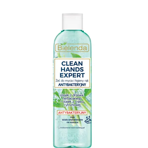 Bielenda Clean Hands Expert, Antybakteryjny żel do mycia i higieny rąk - 1