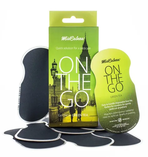 MiaCalnea On The Go Green Tea Foot Files (Pilnik do pięt)