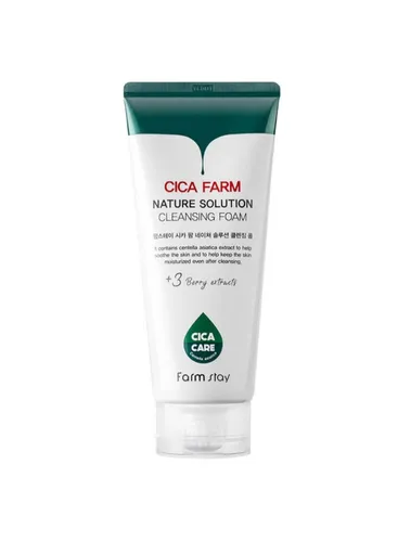 FarmStay Cica Farm, Nature Solution Cleansing Foam (Pianka oczyszczająca z ekstraktem z wąkrotki azjatyckiej) - 1