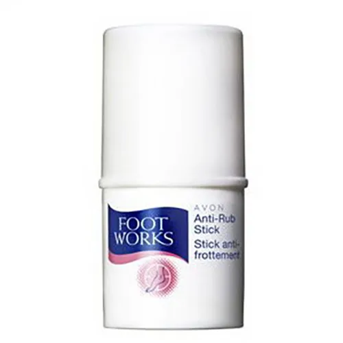 Avon Foot Works, Anti - Rub Stick (Sztyft zapobiegający otarciom stóp) (stara wersja)