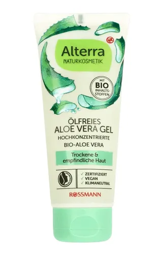Alterra Ölfreies Aloe Vera Gel (Bezolejowy aloesowy żel do ciała)