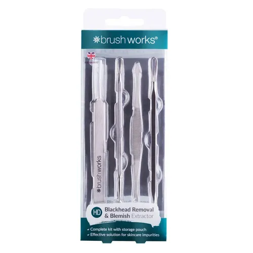 Brushworks Blackhead Removal and Blemish Extractor (Zestaw do usuwania zaskórników)