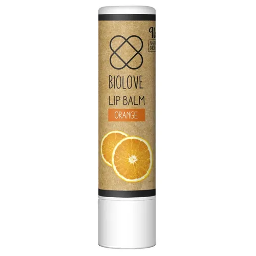 Biolove Orange, Lip Balm (Pomadka do ust `Pomarańcza`)