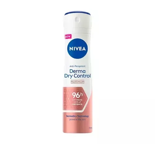 Nivea Derma Dry Control Maximum 96h Antiperspirant Spray (Antyperspirant w sprayu dla kobiet)