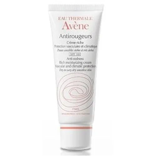 Eau Thermale Avène Antirougeurs Creme Riche (Bogaty krem nawilżająco-ochronny do skóry z rozszerzonymi naczynkami)