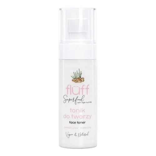 Fluff Superfood, Face Toner (Tonik do twarzy z mleczkiem tygrysim)