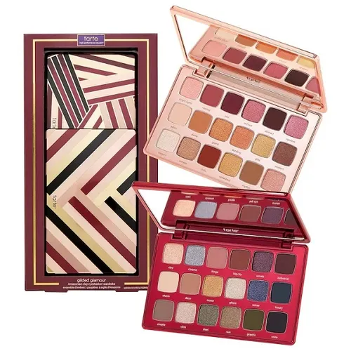Tarte Cosmetics Gilded Glamour Amazonian Clay Eyeshadow Wardrobe (Zestaw palet cieni do powiek) - 1