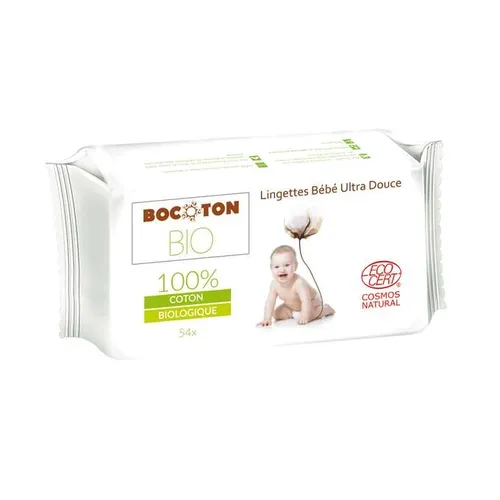 Bocoton Bio Lingettes Bebe (Chusteczki nawilżane dla dzieci i niemowląt)