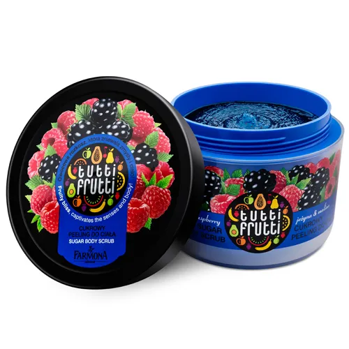 Tutti Frutti Peeling cukrowy do ciała `Jeżyna i malina` - 2