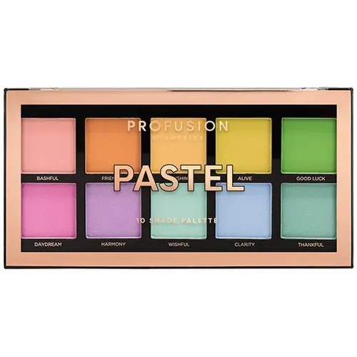 Profusion Mini Pastel 10 Shade Palette (Paleta cieni do powiek)