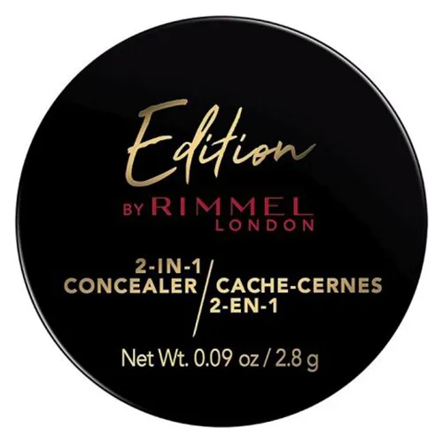 Rimmel Edition by Rimmel, 2 in 1 Concealer (Korektor i puder utrwalający 2 w1) - 1