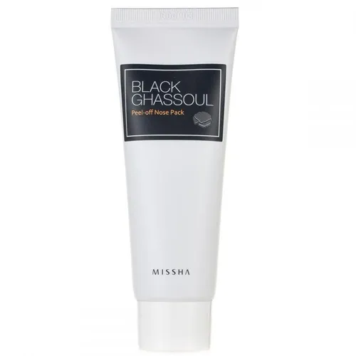 Missha Black Ghassoul, Peel Off Nose Pack (Oczyszczająca maska na nos)