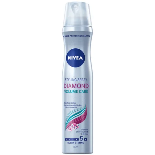 Nivea Diamond Volume Care Ultra Strong, Lakier do włosów