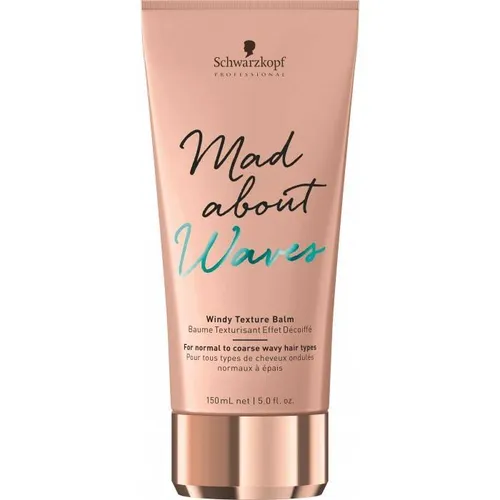 Schwarzkopf Professional Mad About Waves, Windy Texture Balm (Balsam przeciw puszeniu ujarzmiający fale)