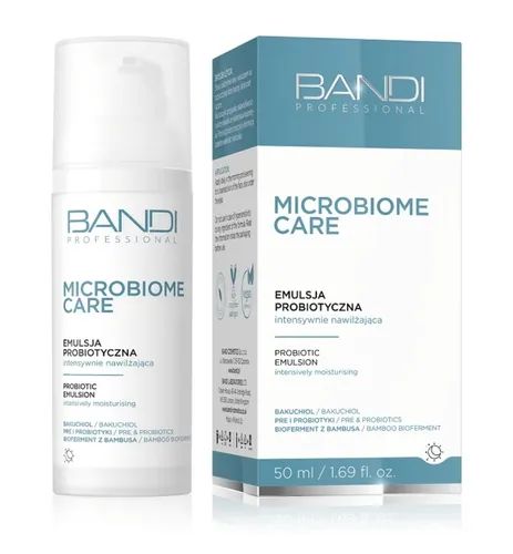 Bandi Microbiome Care, Intensively  Moisturizing Prebiotic Emulsion (Intensywnie nawilżająca emulsja probiotyczna)