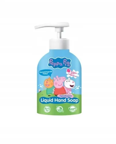 Lorenay Peppa Pig, Liquid Hand Soap (Świnka Peppa, Mydło w płynie)