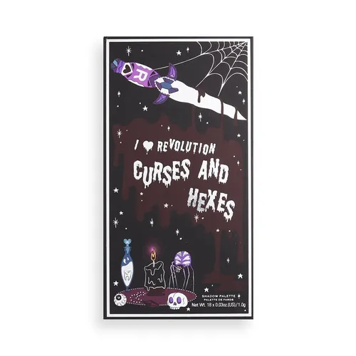 I Heart Revolution Spellbooks Curses and Hexes Shadow Palette (Paleta cieni do powiek) - 2