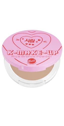 Bell Asian Valentine's Day I Love K-Pop,  K-Make-Up Rice Bronze Powder (Ryżowy bronzer do twarzy)