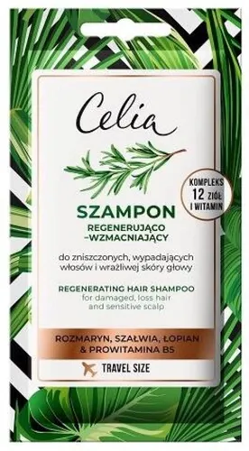 Celia Regenerating Hair Shampoo (Szampon do włosów regenerująco-wzmacniający)