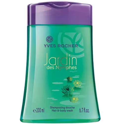 Yves Rocher Jardin des Nymphes, Shampooing Douche (Szampon - żel pod prysznic)