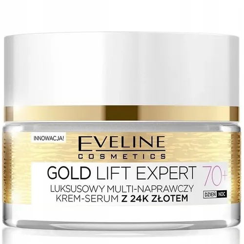 Eveline Cosmetics Gold Lift Expert, Krem-serum 60+ odmładzający