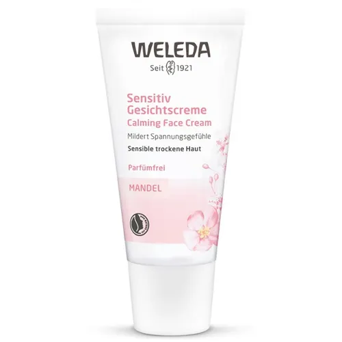 Weleda Mandel, Sensitiv Gesichts­creme (Kojący krem do cery suchej i wrażliwej z migdałami) - 1