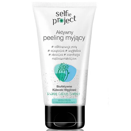 Selfie Project Aktywny peeling myjący