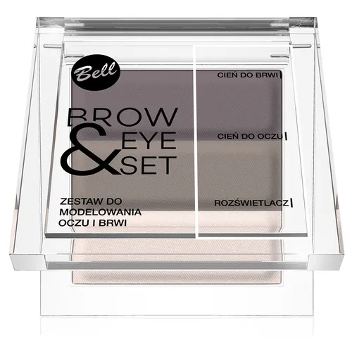 Bell Brow & Eye Set (Zestaw modelujący do brwi i oczu)