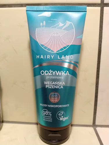 Hairy Land Odżywka proteinowa do włosów niskoporowatych `Wegańska pszenica` - 1