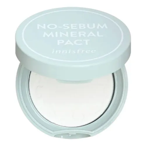 Innisfree No Sebum Mineral Pact (Mineralny puder matujący w kompakcie) - 1