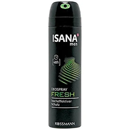 Isana Men, Fresh Deospray (Dezodorant w sprayu dla mężczyzn) - 2