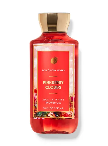 Bath & Body Works Pinkberry Clouds,  Aloe + Vitamin E Shower Gel (Żel pod prysznic)