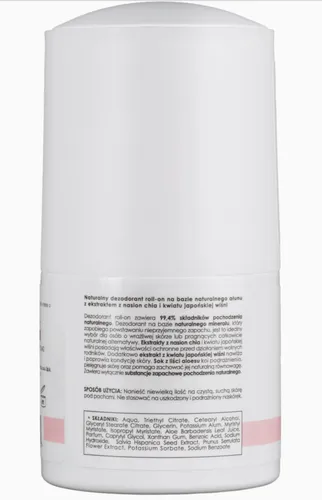 beBIO Naturalny dezodorant roll-on `Chia i kwiat japońskiej wiśni` - 2